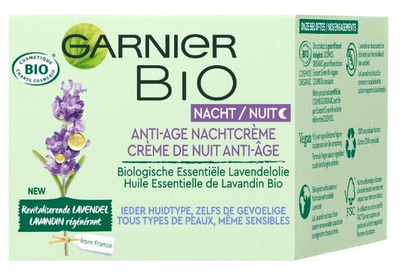 Garnier Skin Bio Nachtcreme 50ml Anti-Ag