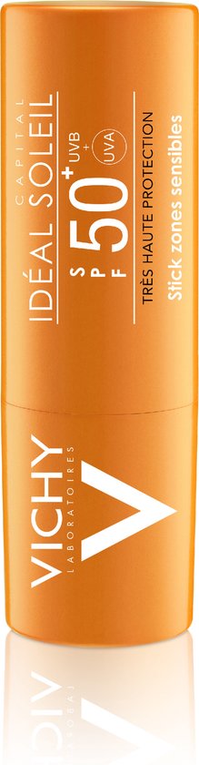 Vichy Idéal Soleil SPF50+ Gevoelige Zones Stick 9 g