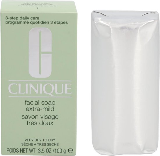 Clinique Extra Milde Gezichtszeep Zonder Schaal 100g
