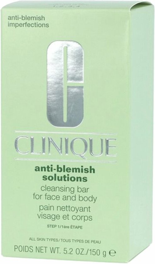 Clinique Reinigingszeep voor Gezicht en Lichaam Ongeparfumeerd 150g