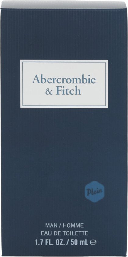 Abercrombie & Fitch First Instinct Blue Eau de Toilette voor mannen, 50ml