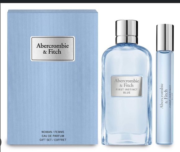 Abercrombie & Fitch  First Instinct Blue Eau de Parfum Spray, 100ml + 15ml - Nieuw