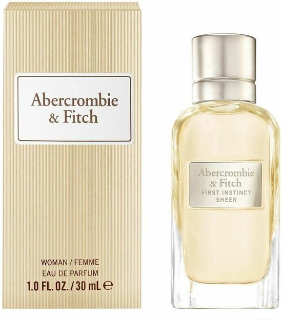 Abercrombie & Fitch First Instinct Sheer Eau de Parfum Spray voor vrouwen, 30ml