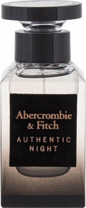 Abercrombie & Fitch Authentic Night Eau de Toilette Spray voor mannen, 50ml