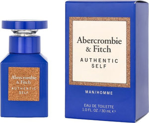 Abercrombie & Fitch Authentic Self Eau de Toilette voor mannen, 30ml