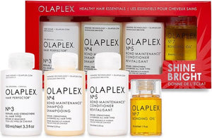 Olaplex Shine Bright Holiday Gift Set Shampoo Conditioner Hair Oil - New in Box