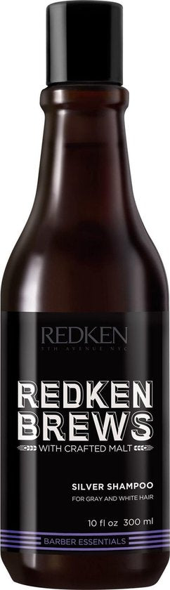 Redken 5th Avenue NYC Silver Shampoo for Grey and White Hair 300ml