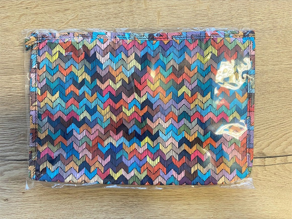 Toilettas Heren Honingraat Donkerblauw