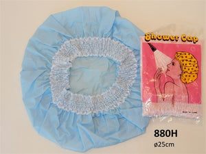 Douchemutsen Blauw / Roze met kant