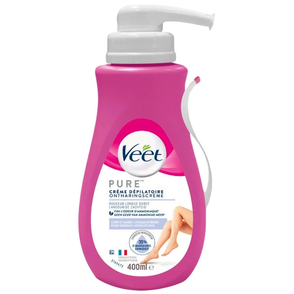 Veet Pomp 400 ml Gevoelige Huid