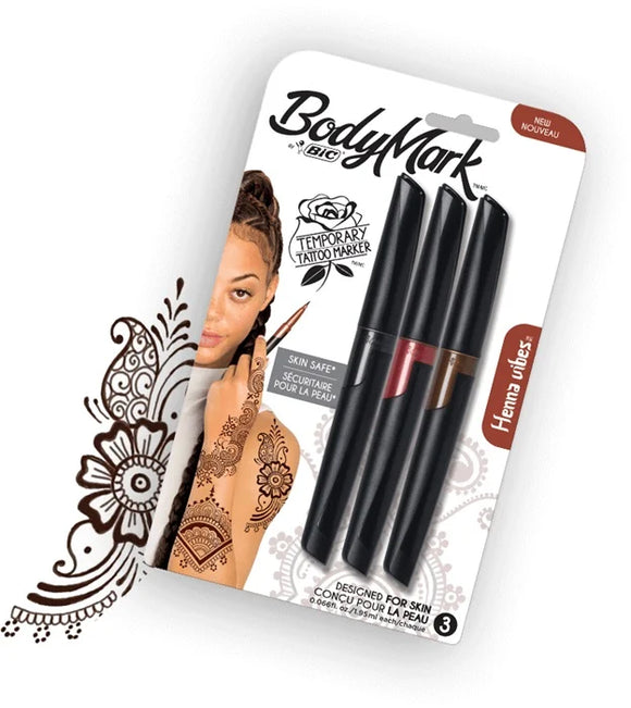 Bic Bodymark Tattoo Set Henna Vibes