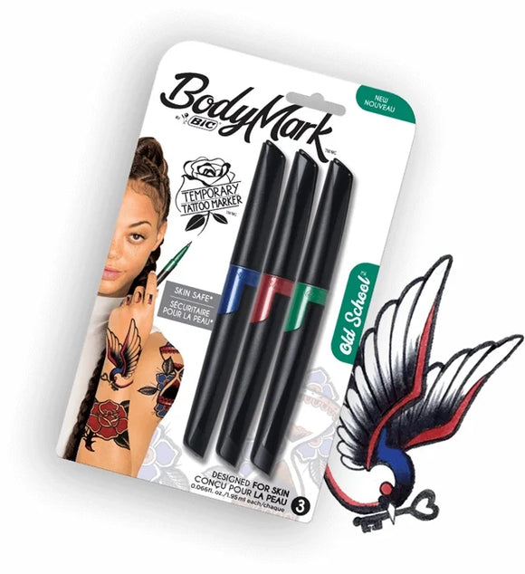 Bic Bodymark Tattoo Set Old School