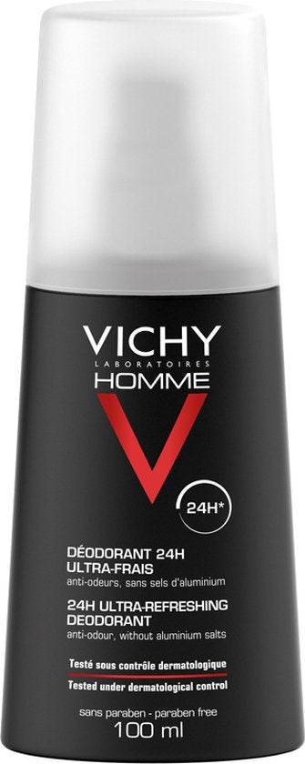 Vichy Homme 24u Ultra Frisse Deodorant 100 ml