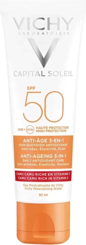 Vichy Idéal Soleil Anti-Aging Zonnebrandcrème SPF50 50 ml