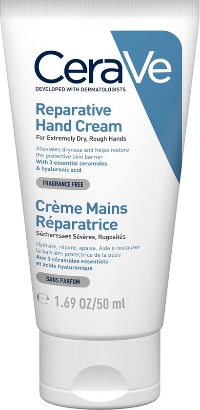 CeraVe Regenererende Handcrème voor Extreem Droge, Ruwe Handen