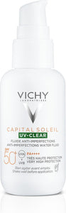 Vichy Capital Soleil UV Clear Anti-Onzuiverheden Fluïde SPF50 40 ml