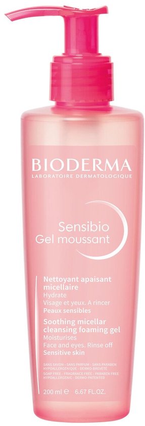 Bioderma Sensibio Moussant Zachte Reinigende Schuimgel - 200ml