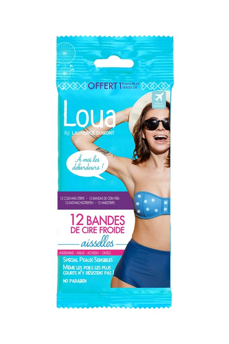 Loua Ontharingsstrips Oksels 12 stuks