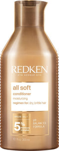 Redken All Soft Argan Oil Conditioner for Dry Hair 300ml