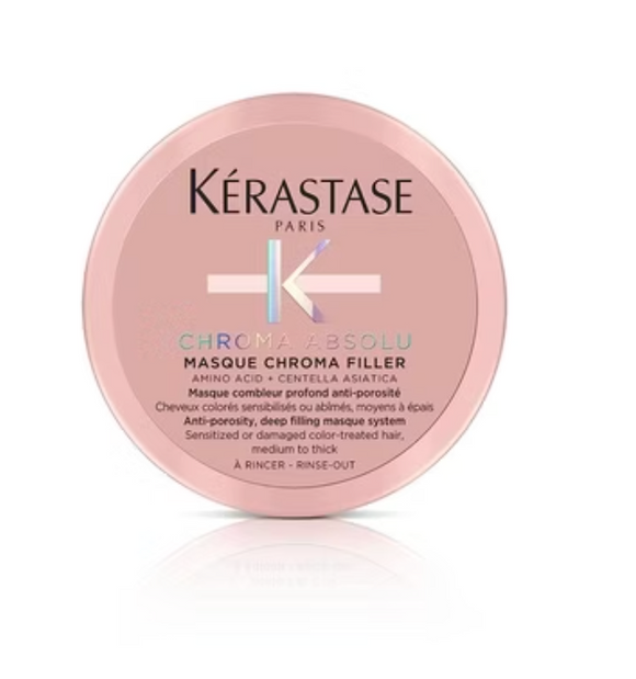 Kérastase Chroma Absolu Anti-Porositeit Diep Voedend Haarmasker voor Beschadigd Gekleurd Haar 75ml