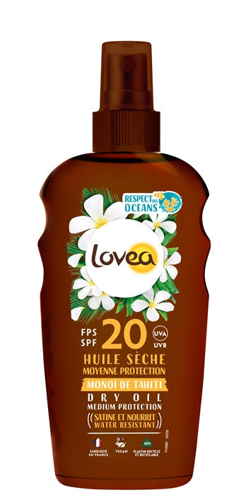Lovea Sun Dry Oil Spray SPF20 150ml