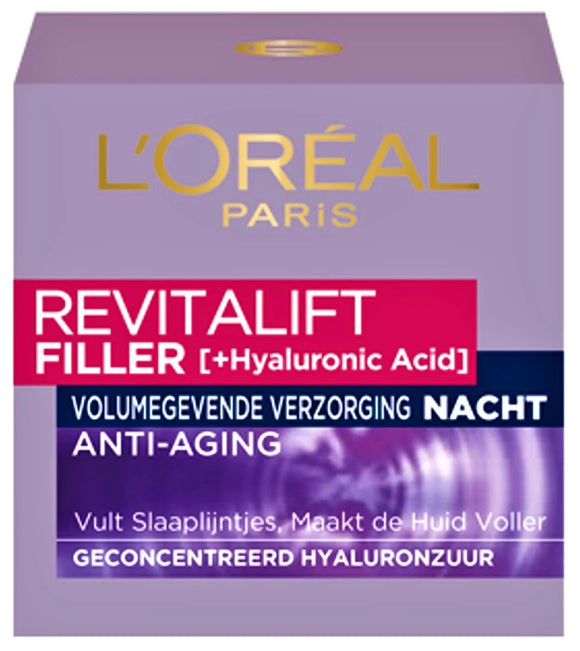 L'Oreal Skin Revitalift Filler Nachtcrem