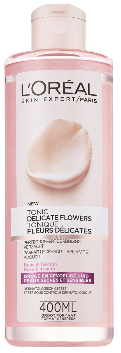L'Oreal Skin Exp Del Flower Tonic 400 ml