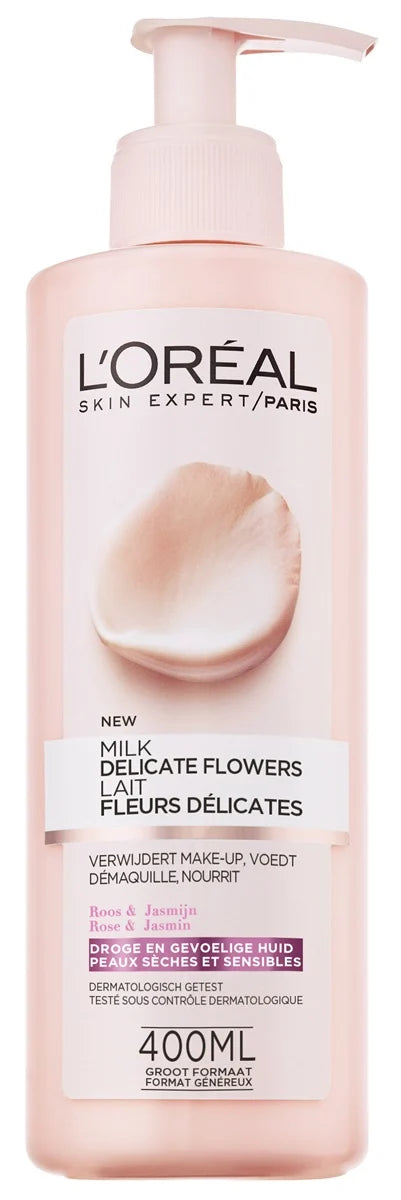 L'Oreal Skin Exp Del Flower Milk 400ml