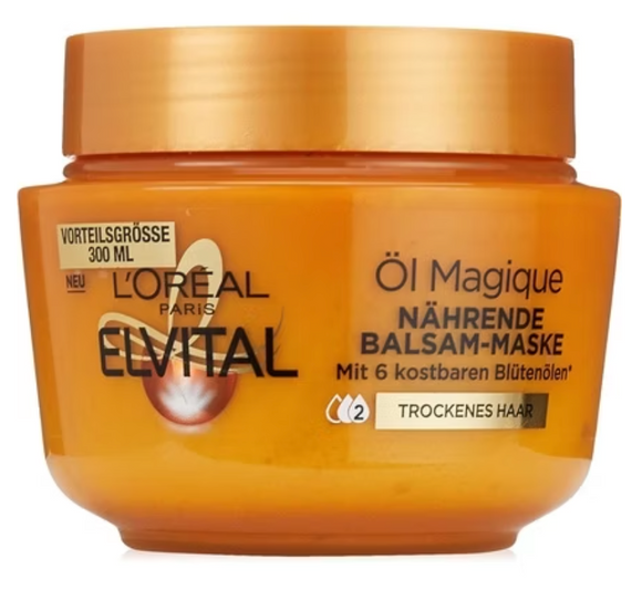L'Oréal Paris Elvital Olie Magique Intensieve Verzorging Voedende Balm Masker 300ml