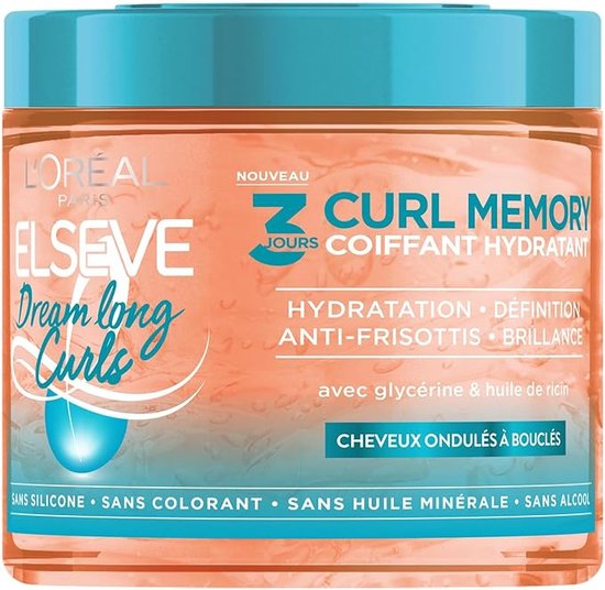 L'Oréal Paris Elvital Dream Length Curl Memory Masker 400ml