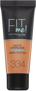 Maybelline Foundation Matte Fit Me 334