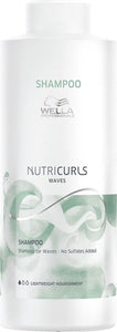 Wella Nutricurls Waves Shampoo 1000ml