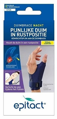 Epitact Duim Orthese Nacht Rechts - M