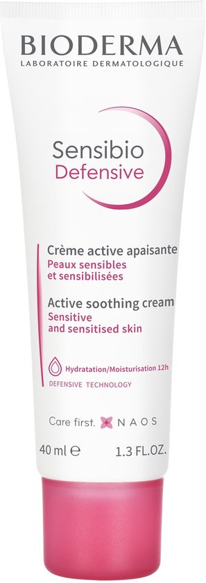 Bioderma Sensibio Defensive Active Kalmerende Crème voor Droge Huid 40ml