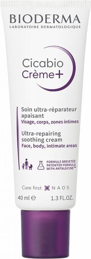 Bioderma Cicabio Crème Kalmerende Herstellende Multi-Functionele Hydraterende Crème 40ml