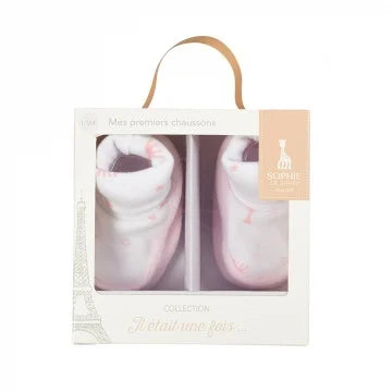 Sophie de Giraf Slof Roze 0-1mnd in Box