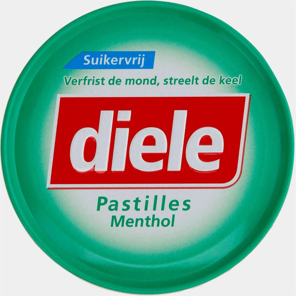 Diele Pastilles Menthol Suikervrij 50 gr