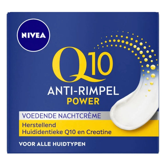 Nivea V Nachtcreme Anti-Rimpel Q10 Plus