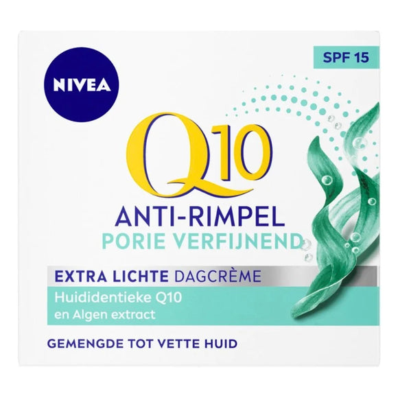 Nivea V Dagcreme Q10 Plus Porie Verfijnend F15