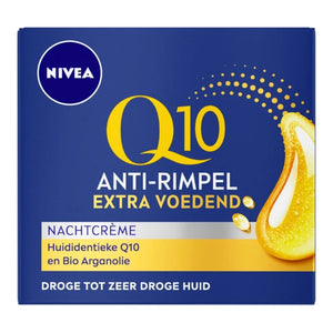 Nivea V Nachtcreme Q10 Power Anti-Rimpel Extra Nourishing