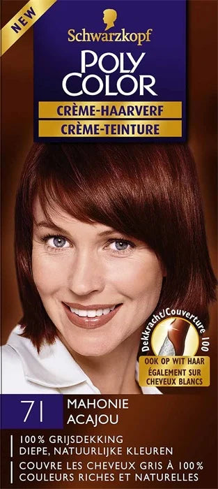 Poly Color Haarverf 71 Mahonie