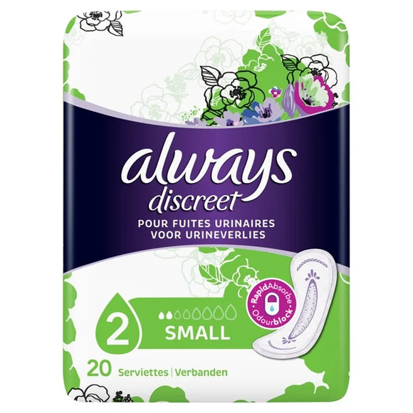 Always Discreet Light Incontinence Small