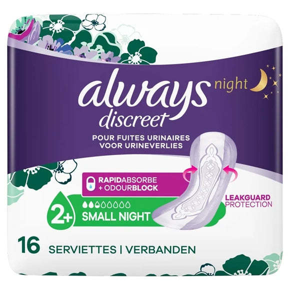 Always Discreet Light Plus Incontinence Small