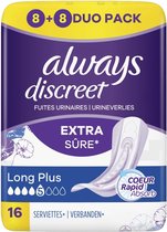 Always Discreet Verband Long Plus 16 st