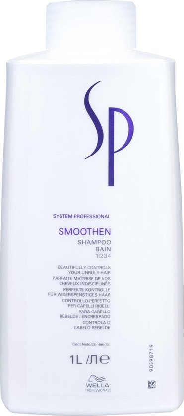 WELLA SP System Professional Smoothing Shampoo 1000ml