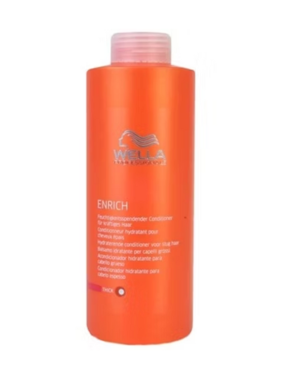 Wella Enrich Moisturizing Conditioner 1000ml Coarse/Thick