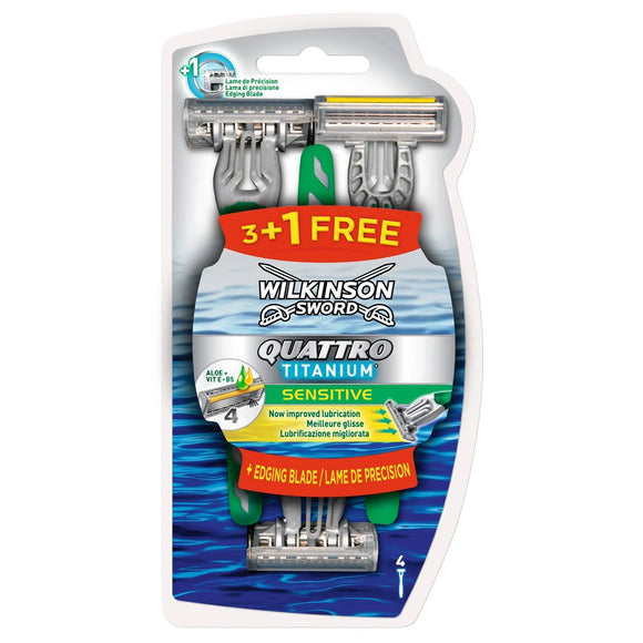 Wilkins Quattro Titanium Sens. Disposable 3+1