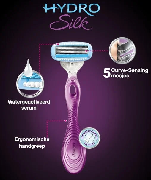 Wilkinson Hydro Silk Apparaat + 2 Mes