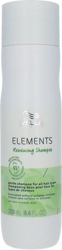 Wella Professionals Elements Renewing Shampoo Gentle Sulfate and Silicone Free 8.4oz