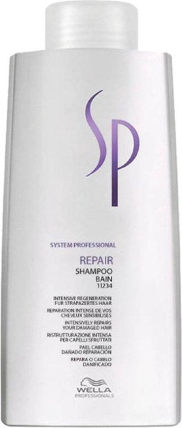 Wella SP Repair Shampoo for Damaged Hair 1000ml 33.8oz